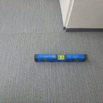 バルコニー　水勾配計測