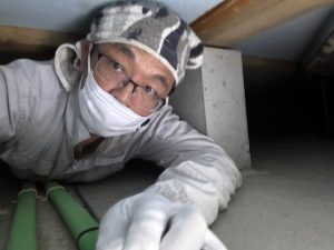 床下侵入調査・屋根裏侵入調査